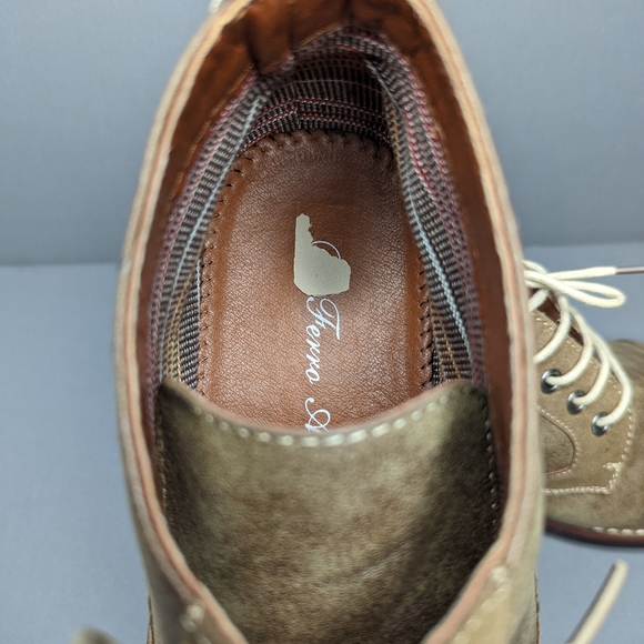 Ferro Aldo Brown Suede Ankle Boot - Picture 7 of 9